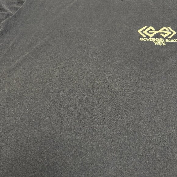 Vintage 80s Governor's School West T Shirt Mens XL 21x26 Blue USA - Picture 6 of 9